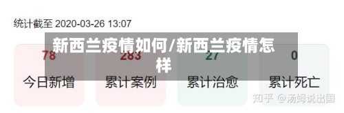 新西兰疫情如何/新西兰疫情怎样