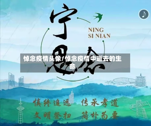 悼念疫情头像/悼念疫情中逝去的生命