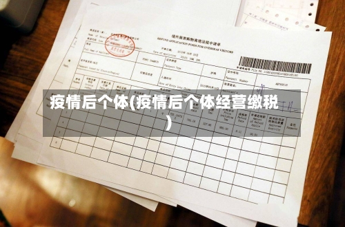疫情后个体(疫情后个体经营缴税)