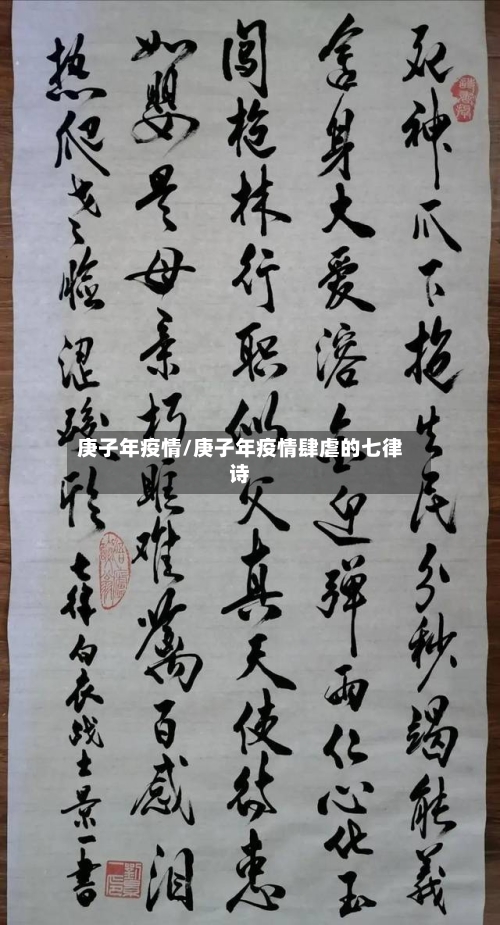 庚子年疫情/庚子年疫情肆虐的七律诗-第2张图片