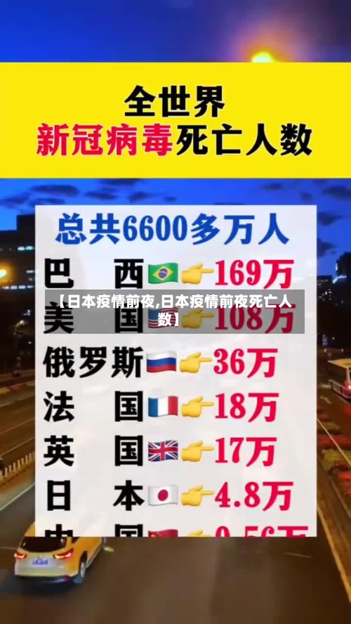 【日本疫情前夜,日本疫情前夜死亡人数】