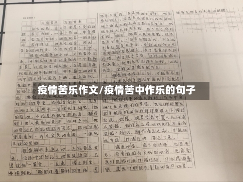 疫情苦乐作文/疫情苦中作乐的句子-第2张图片