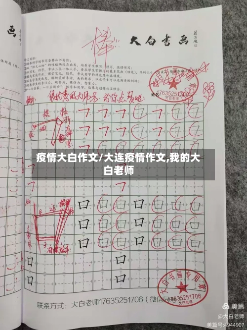 疫情大白作文/大连疫情作文,我的大白老师
