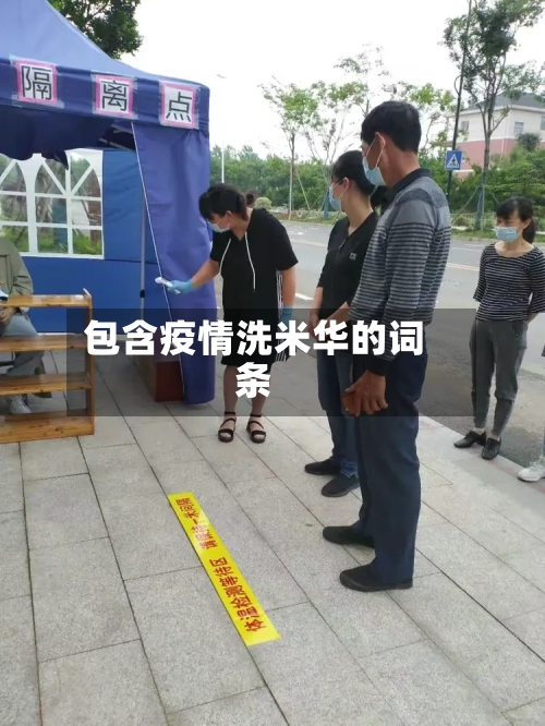 包含疫情洗米华的词条