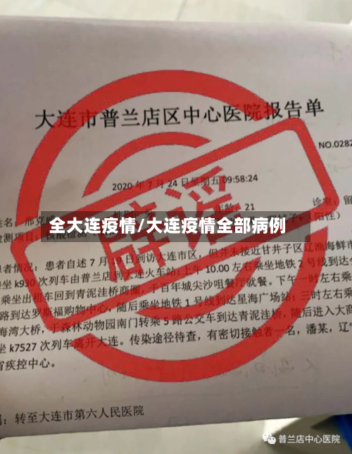 全大连疫情/大连疫情全部病例-第2张图片