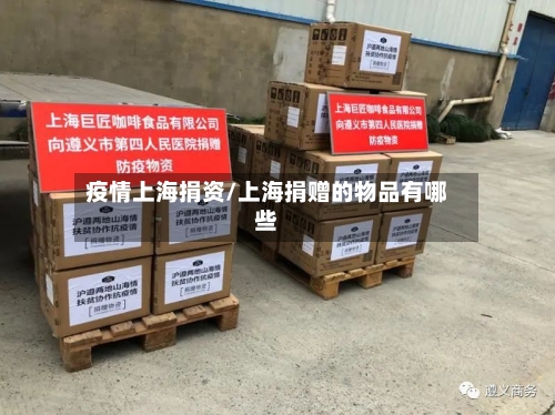 疫情上海捐资/上海捐赠的物品有哪些