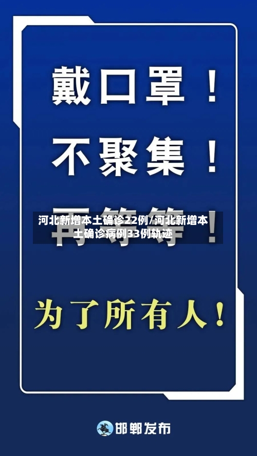 河北新增本土确诊22例/河北新增本土确诊病例33例轨迹