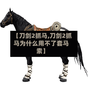 【刀剑2抓马,刀剑2抓马为什么用不了套马索】