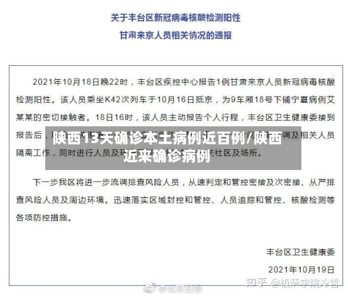 陕西13天确诊本土病例近百例/陕西近来确诊病例-第2张图片