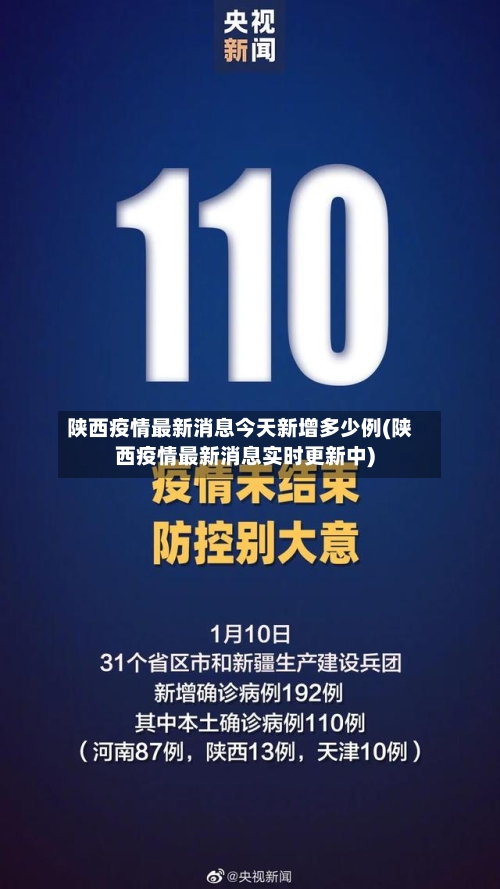 陕西疫情最新消息今天新增多少例(陕西疫情最新消息实时更新中)