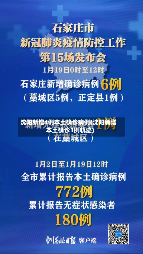 沈阳新增4例本土确诊病例(沈阳新增本土确诊1例轨迹)
