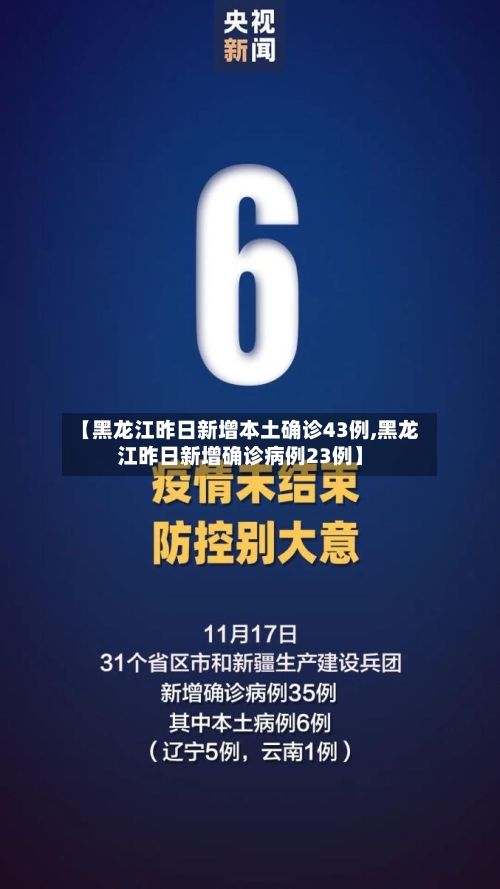 【黑龙江昨日新增本土确诊43例,黑龙江昨日新增确诊病例23例】-第2张图片