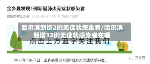 哈尔滨新增2例无症状感染者/哈尔滨新增12例无症状感染者在哪-第3张图片